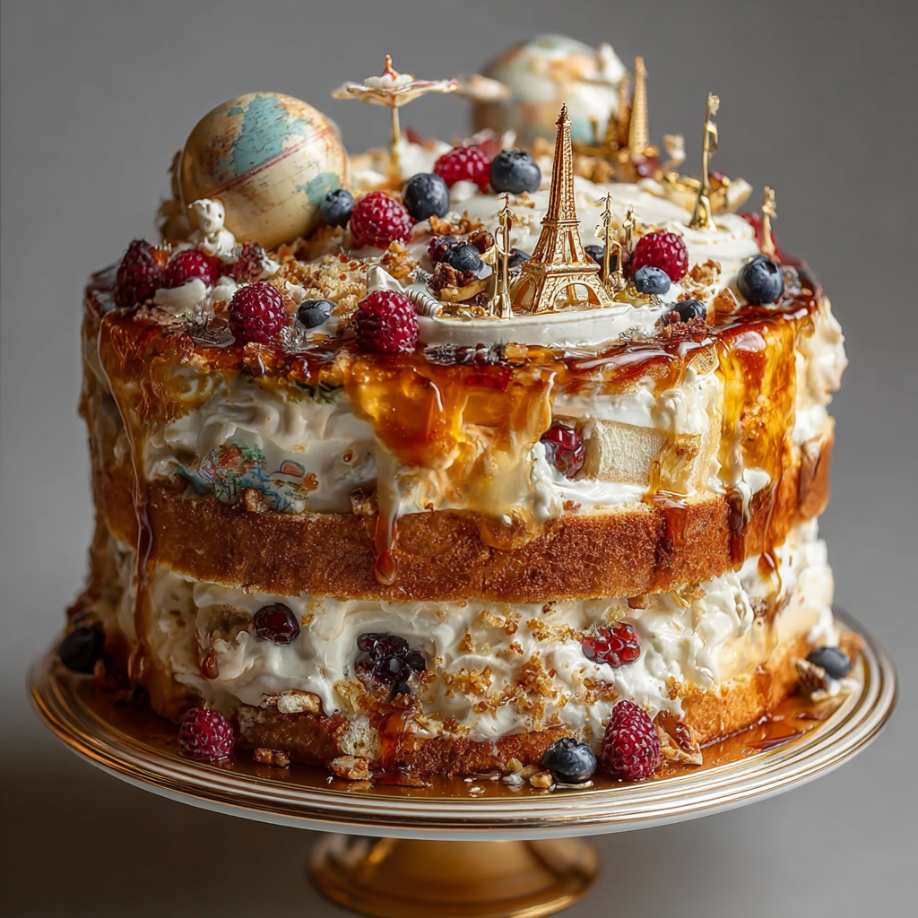 Heaven on Earth Cake layered trifle