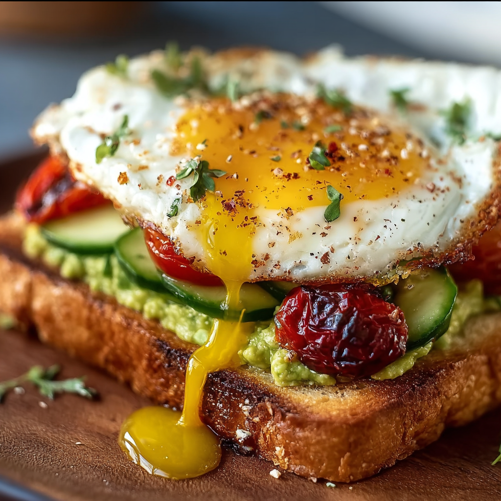 Mediterranean Breakfast Sandwich