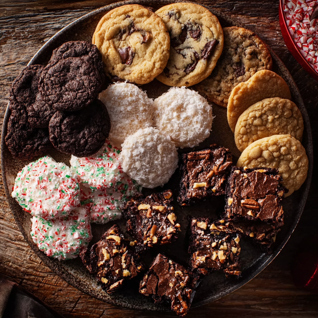 Decorated slice-and-bake cookies with sprinkles and citrus zest