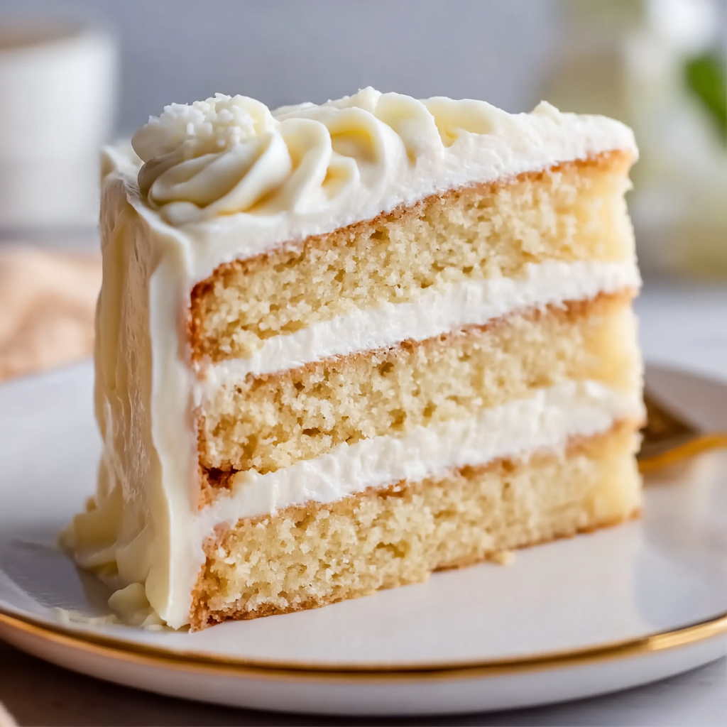 Coconut Cloud Cake layers cooling on wire rack