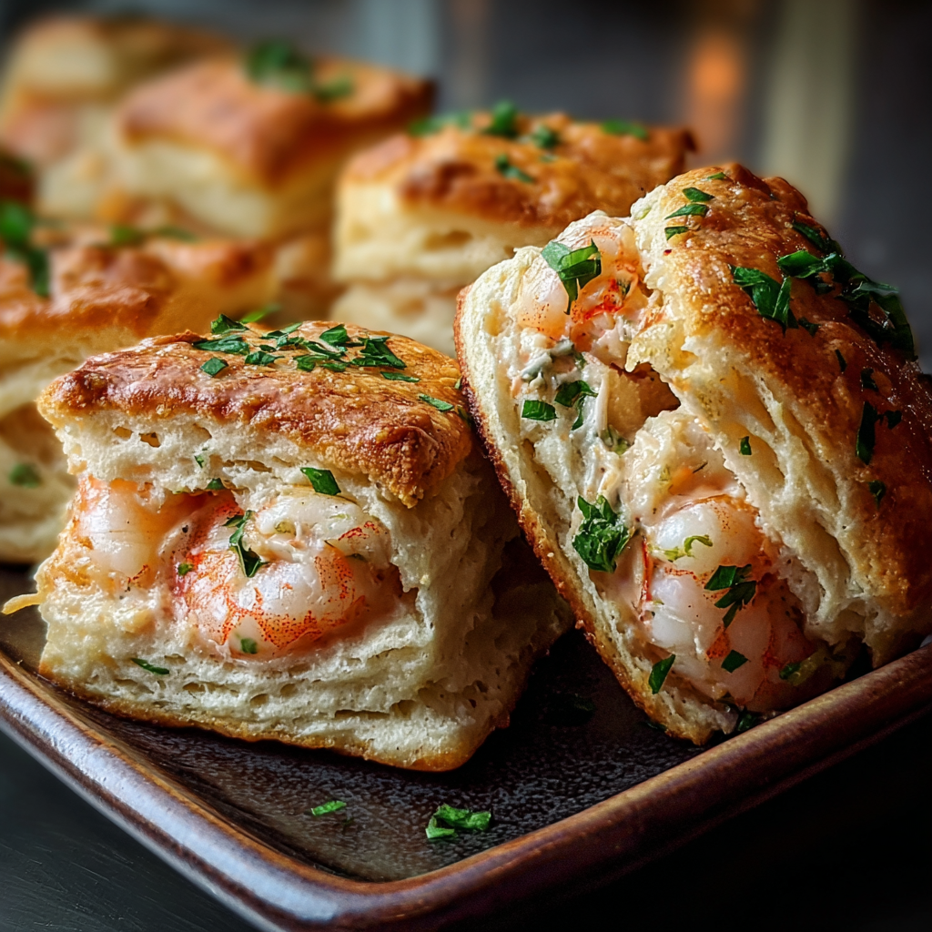 Delicious Shrimp and Crab Biscuits
