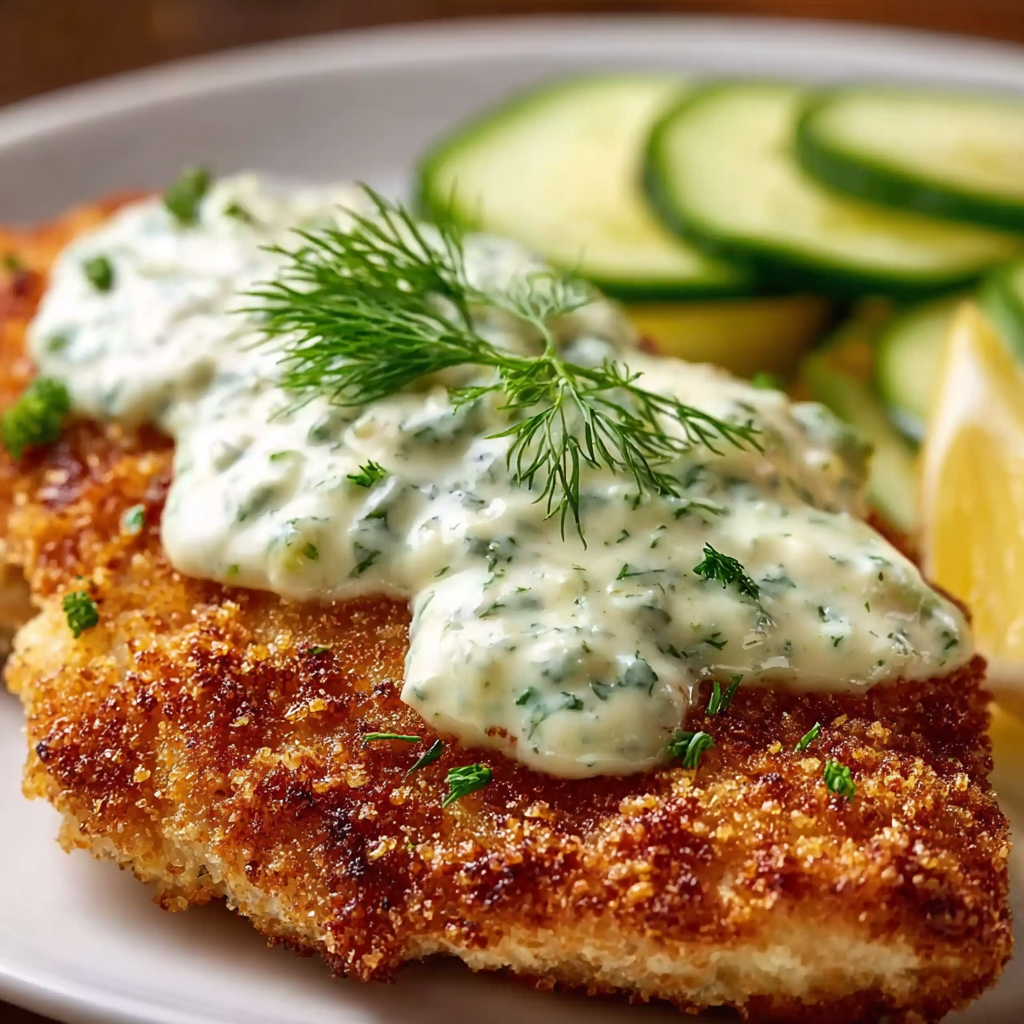 Breadcrumb and Parmesan mixture ready in a bowl