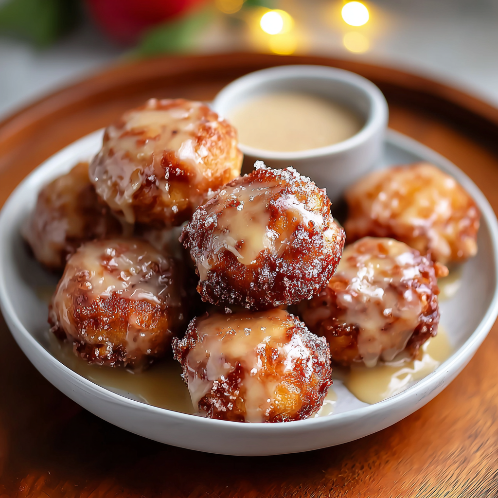 Apple Fritter Bites