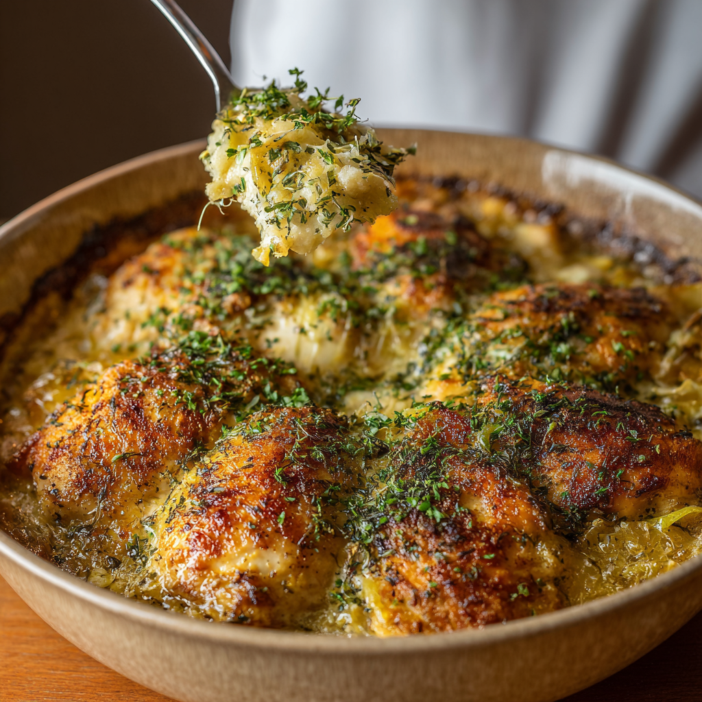 Savory Baked Herb Chicken Casserole