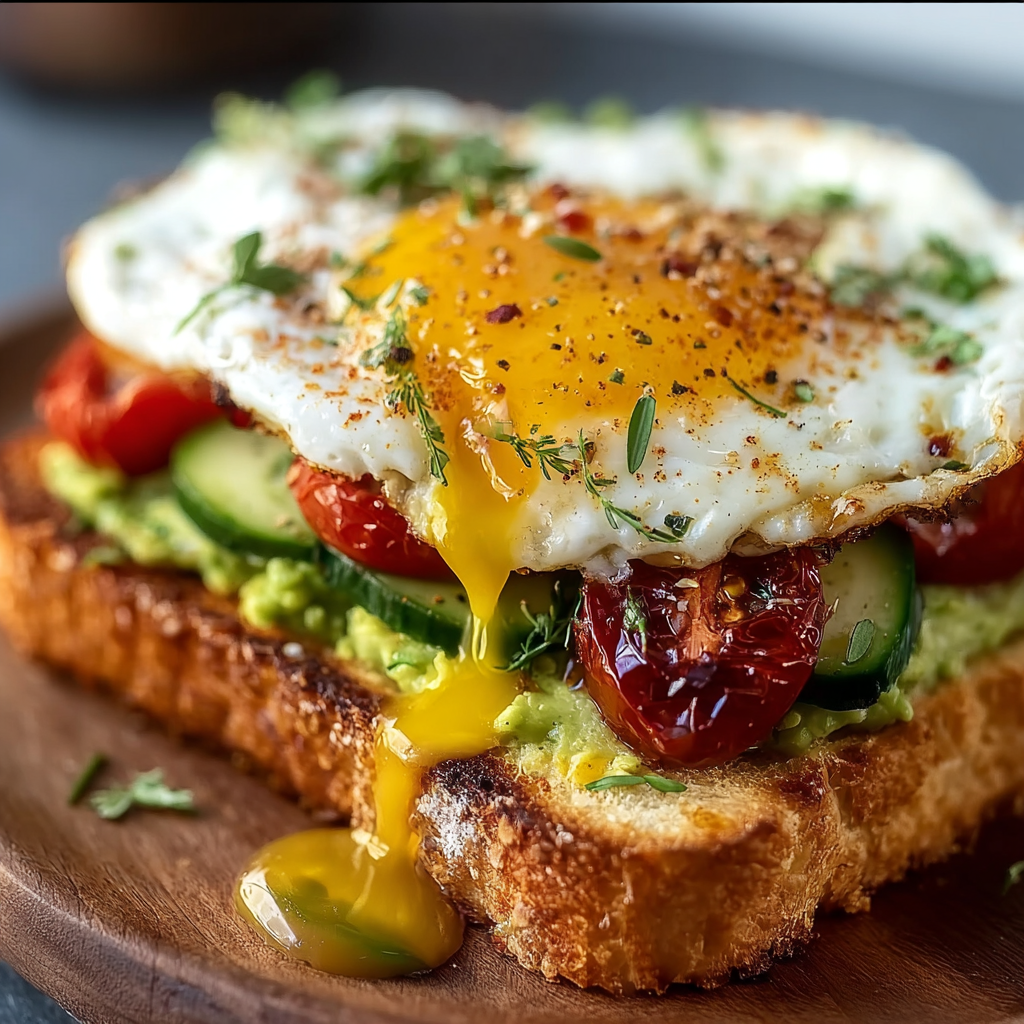 Mediterranean Breakfast Sandwich