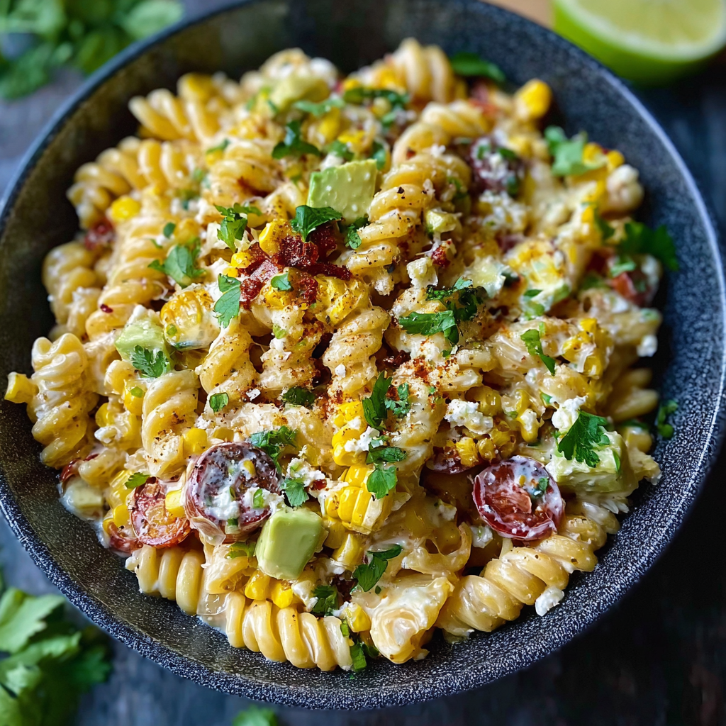 Mexican Street Corn Pasta Salad