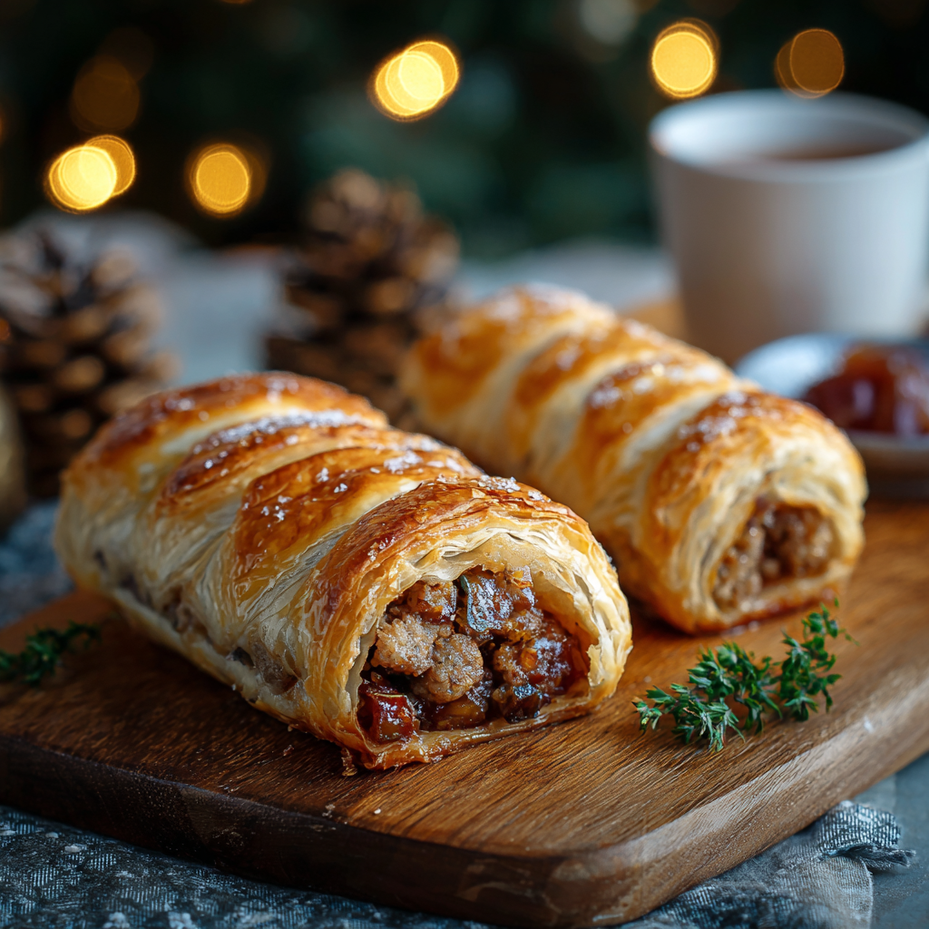 Christmas Sausage Rolls