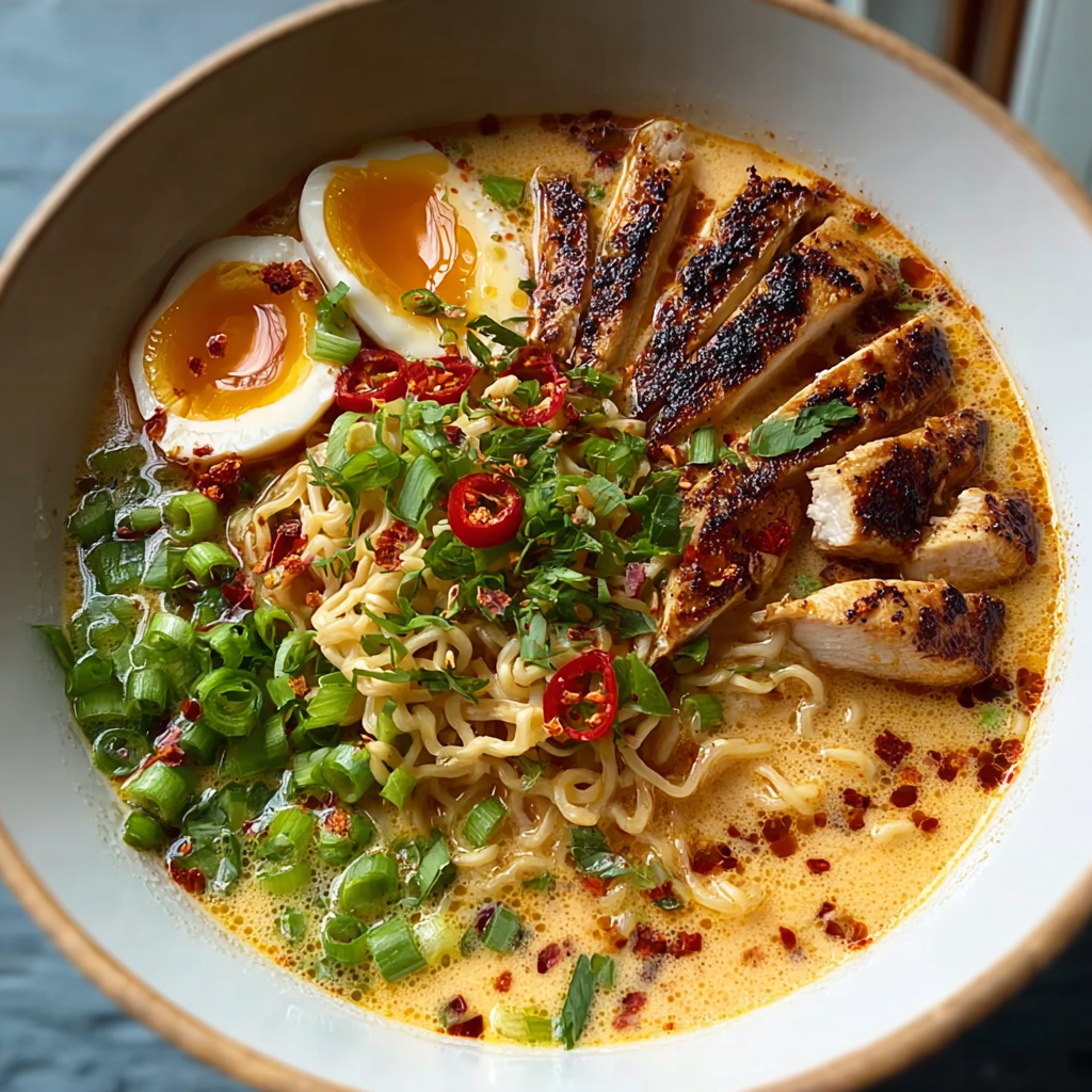 Creamy Marry Me Chicken Ramen