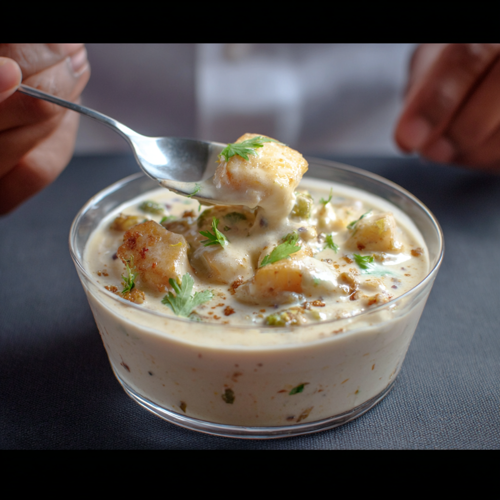 Chaudrée de poisson blanc au maïs
