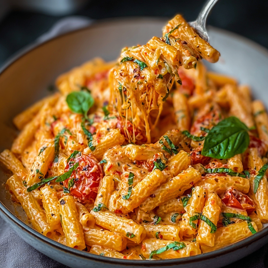Close up of sauce simmering in a skillet