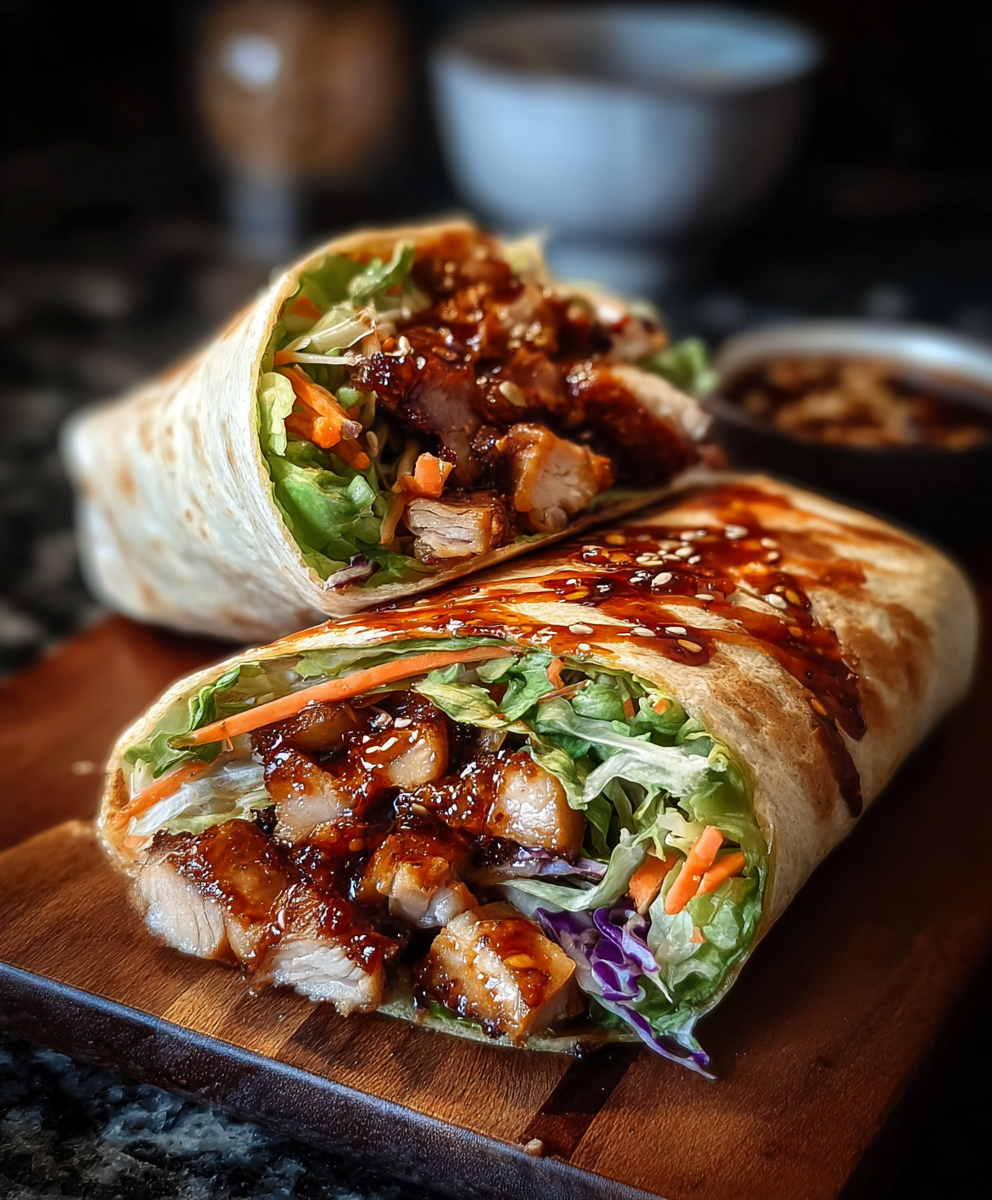 Teriyaki Chicken Wrap