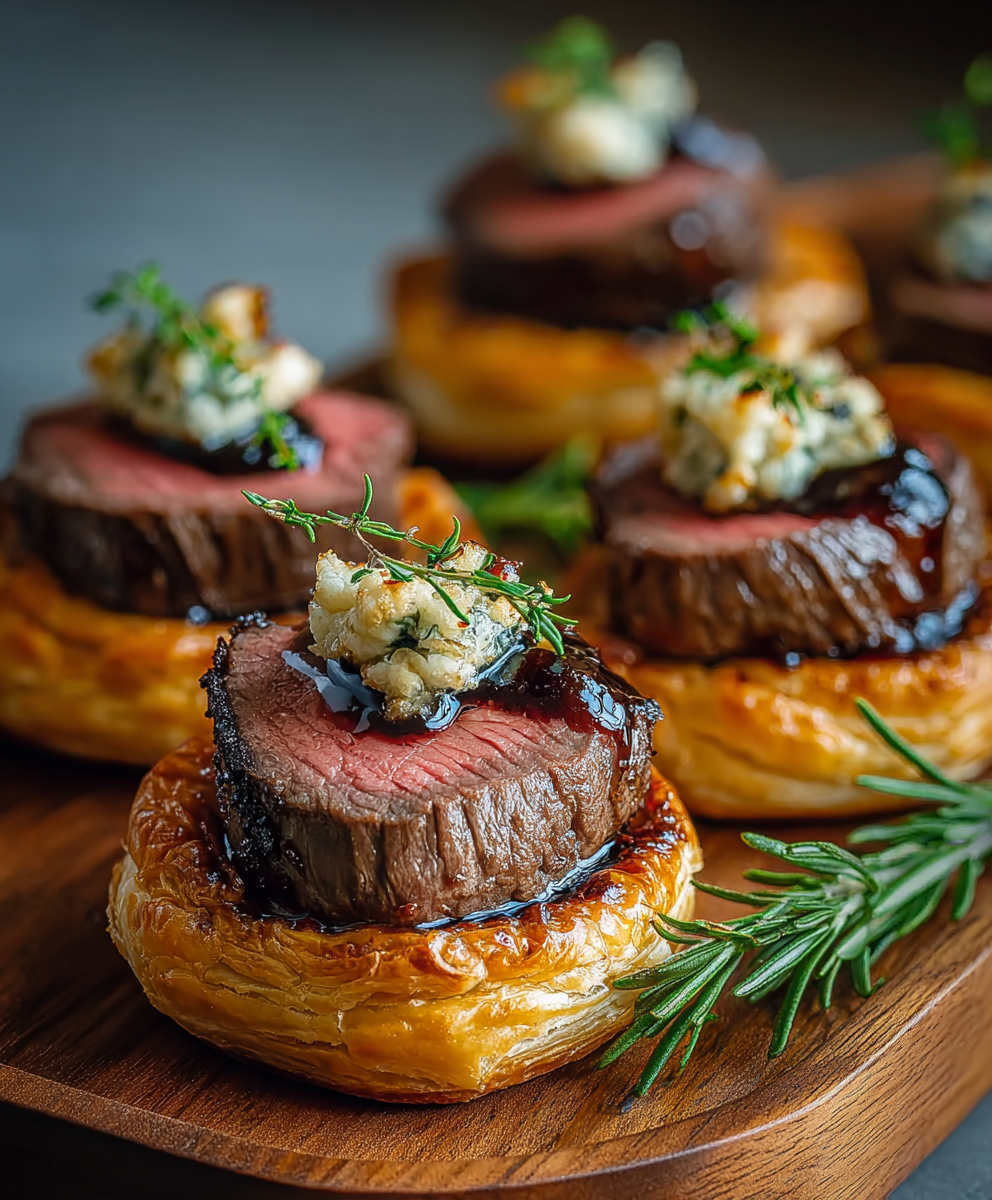 Mini Beef Wellington Bites