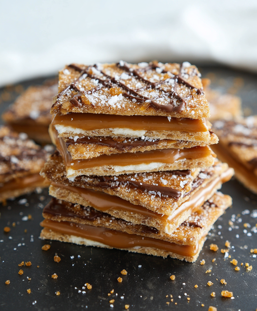 Churro Saltine Toffee