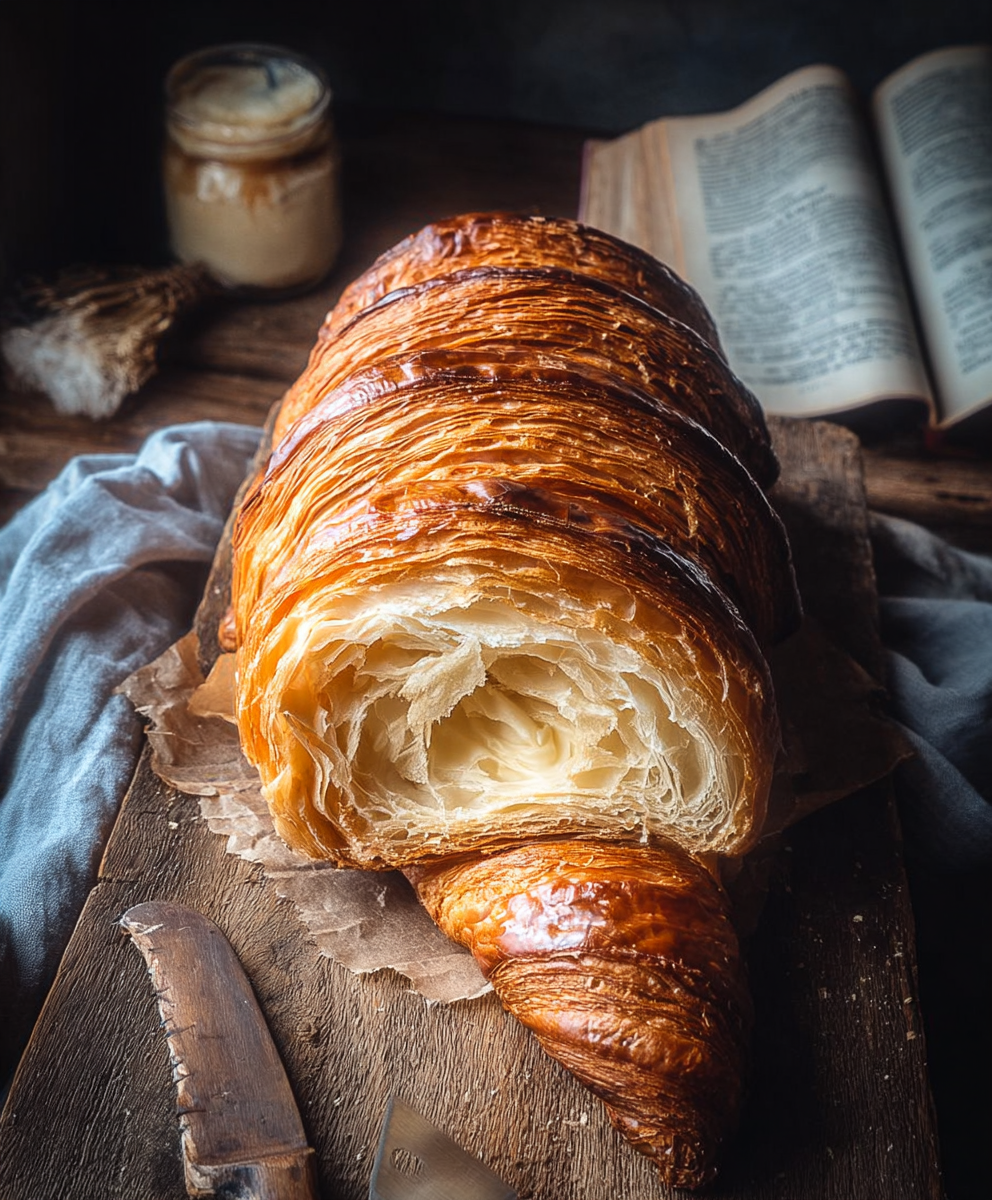 Buttery Croissant Bread