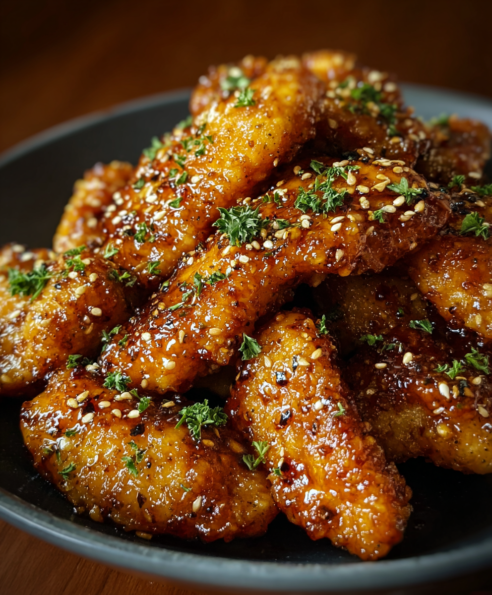 Air Fryer Honey Butter Garlic Chicken