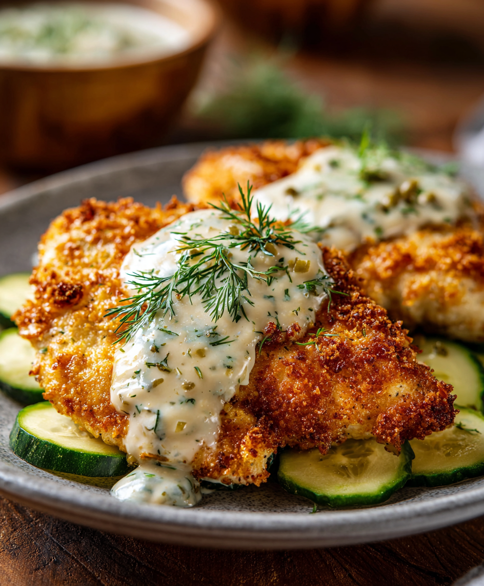 Dill Pickle Parmesan Chicken