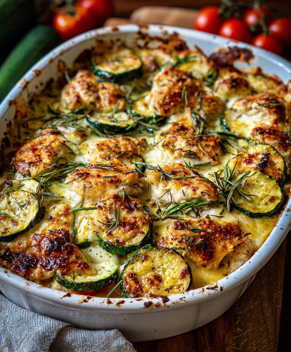 Chicken Zucchini Bake