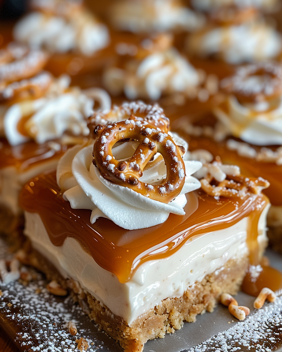 Quick No-Bake Salted Caramel Pretzel Bars for Sweet Cravings