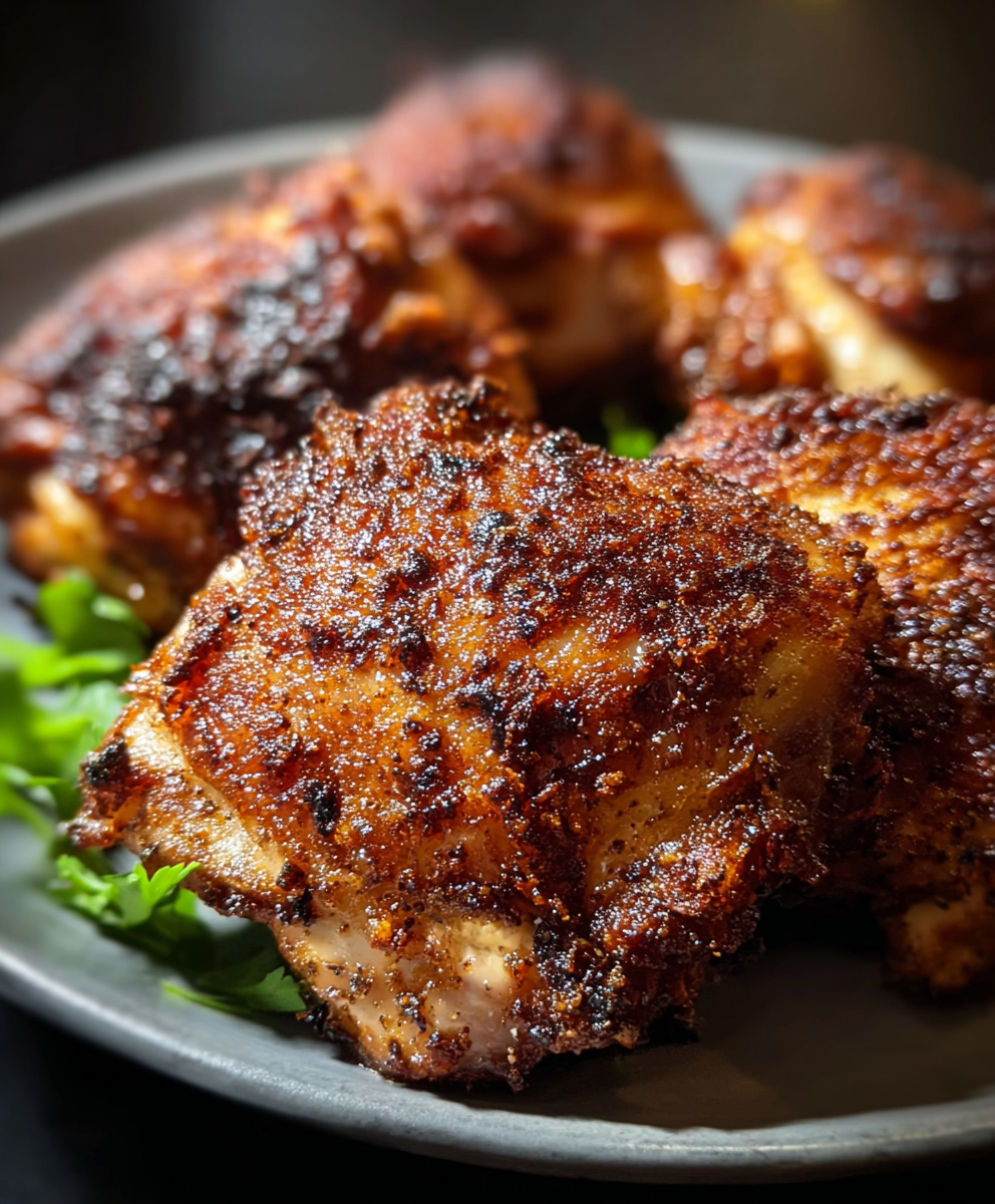 Crispy Irish Chicken Thighs