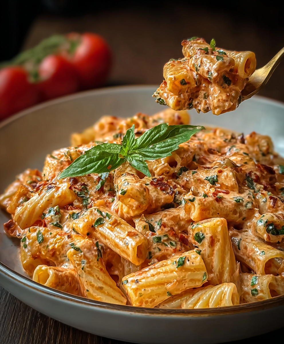 Creamy Tomato Garlic Pasta
