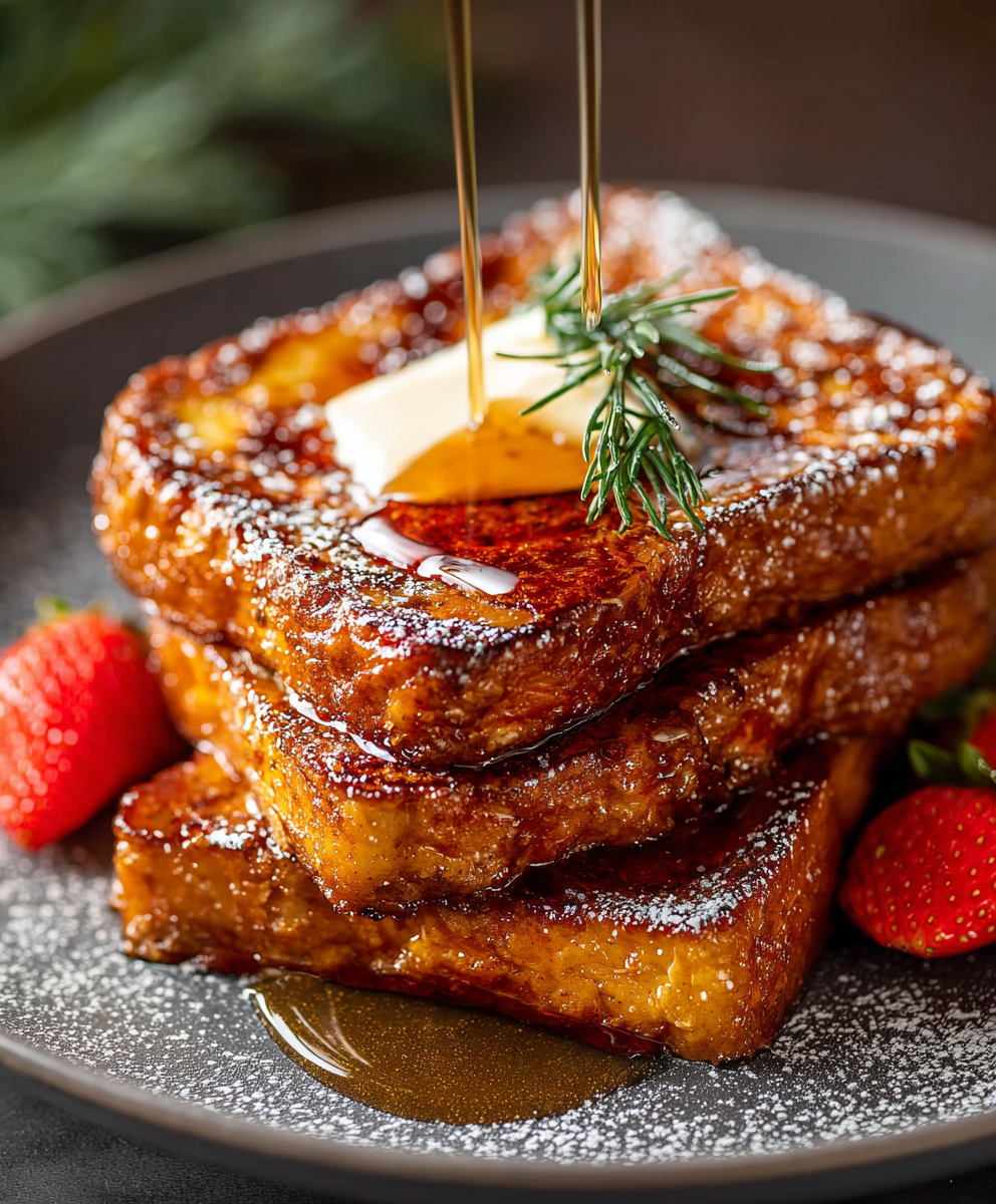 Pumpkin French Toast Breakfast