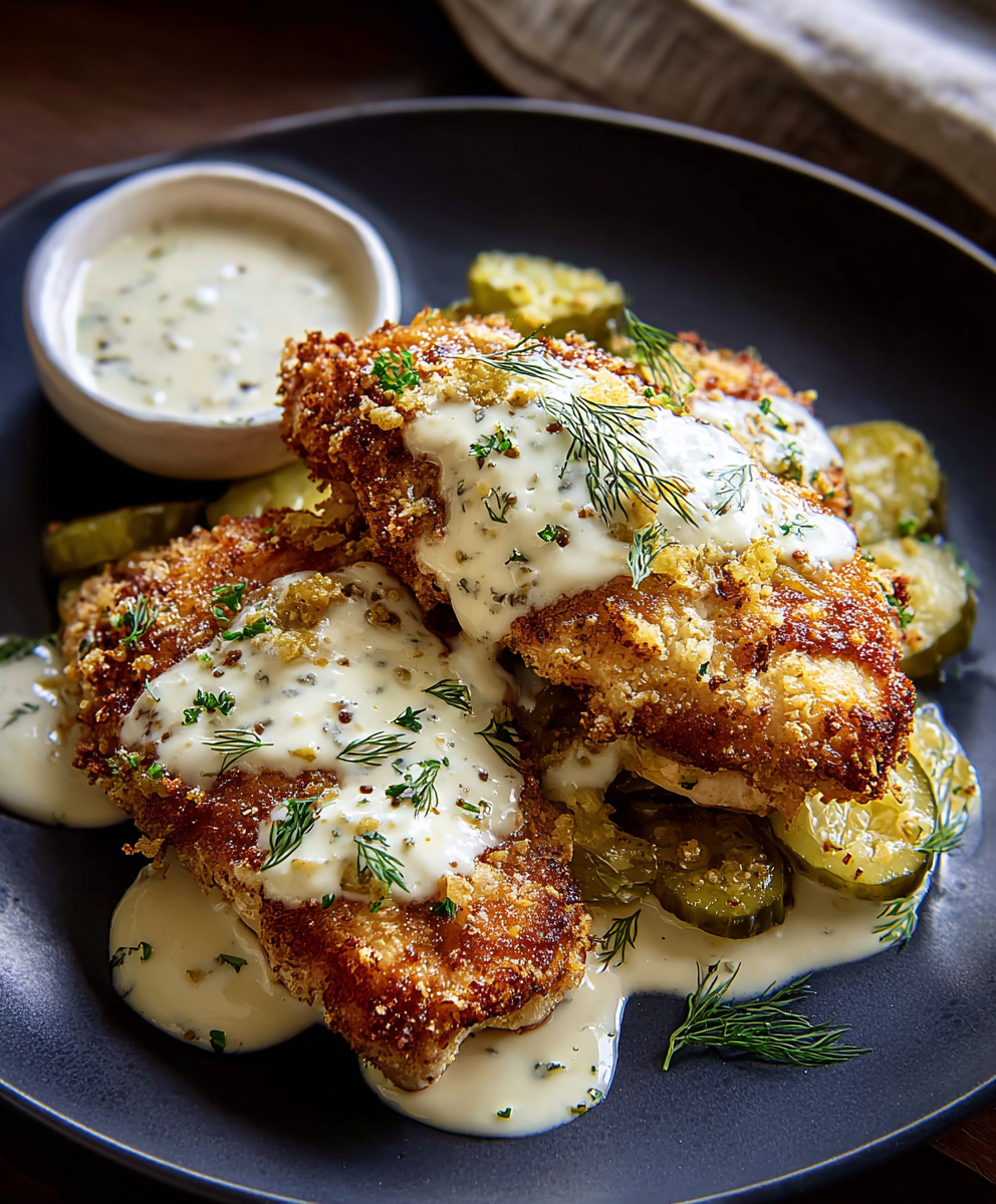Dill Pickle Parmesan Chicken