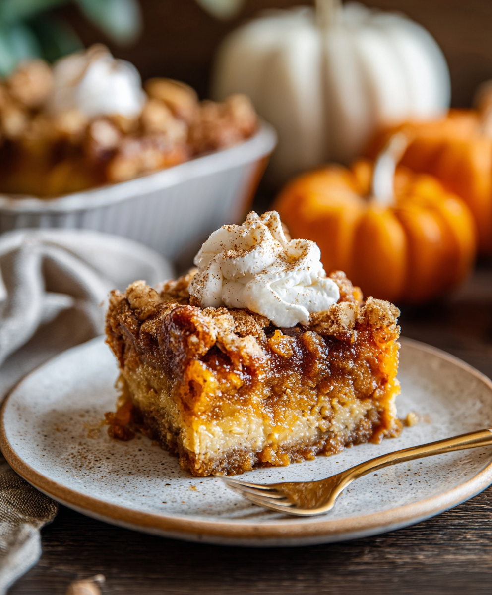 Easy Pumpkin Dump Cake