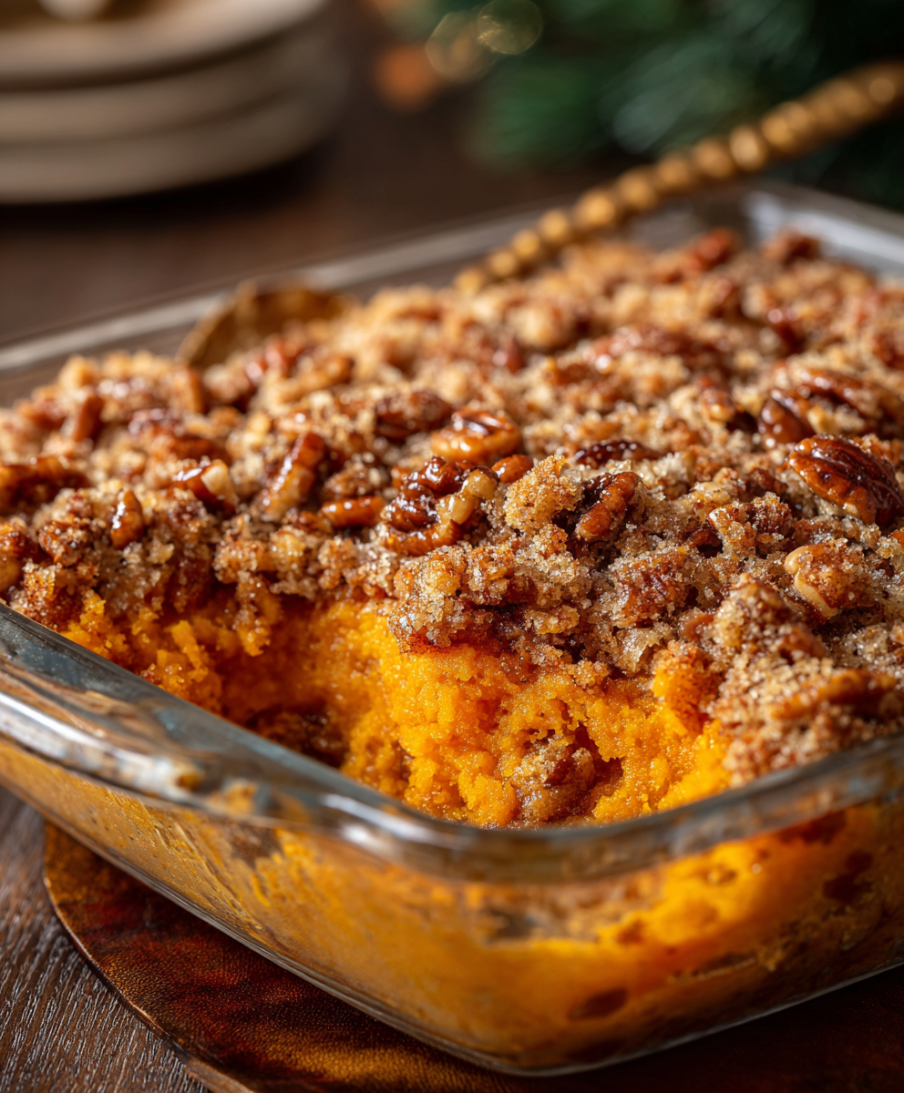 Sweet Potato Crunch Casserole