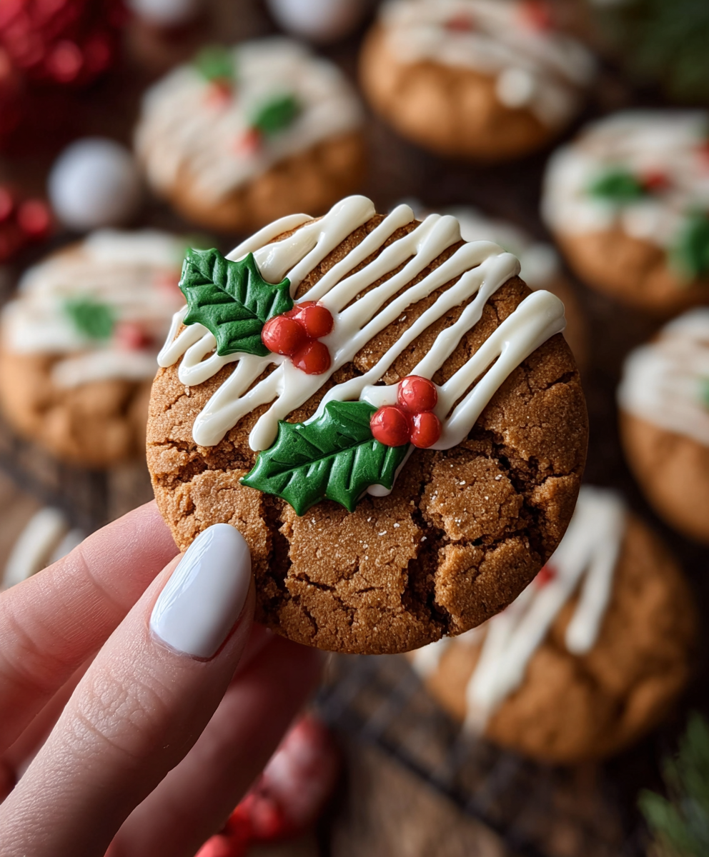 Chewy Maple Cinnamon Cookies with White Chocolate