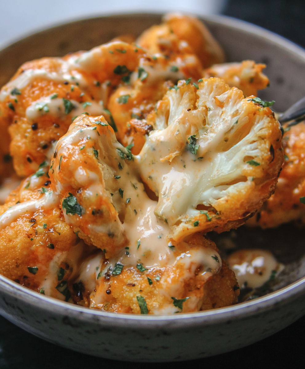 Air Fryer Bang Bang Cauliflower