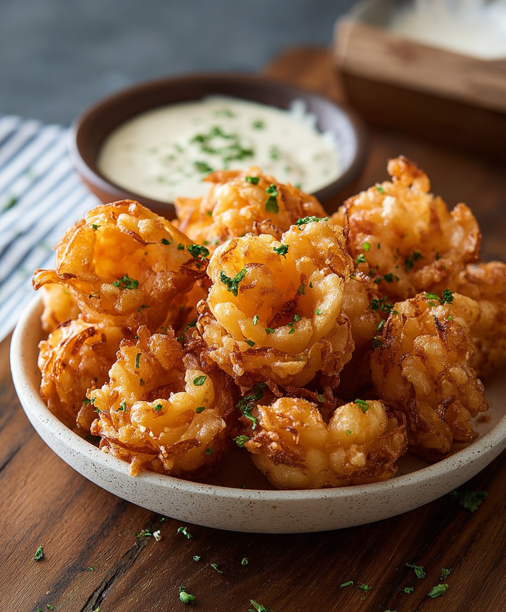Bloomin’ Onions with Buttermilk Ranch