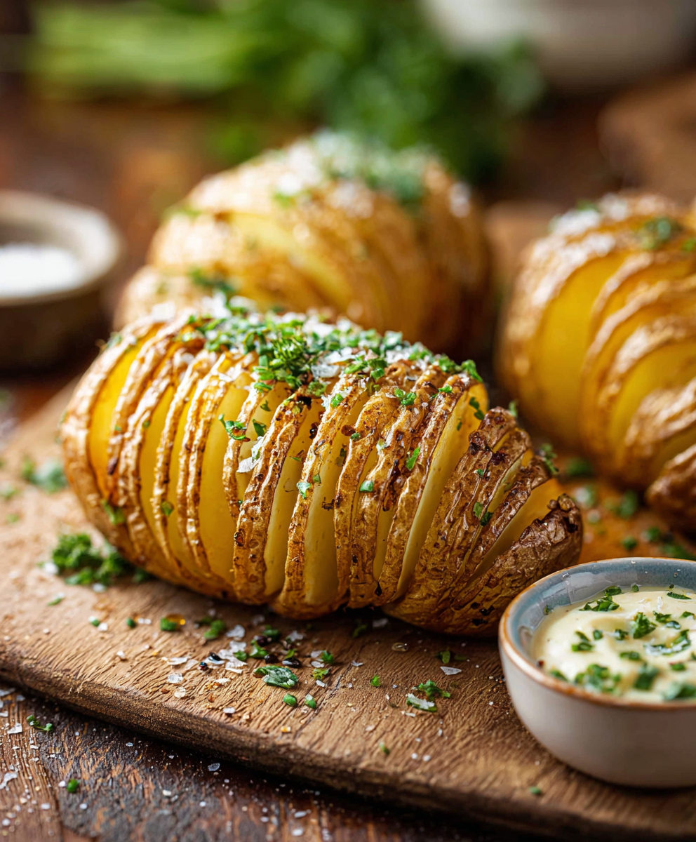 Hasselback Potatoes