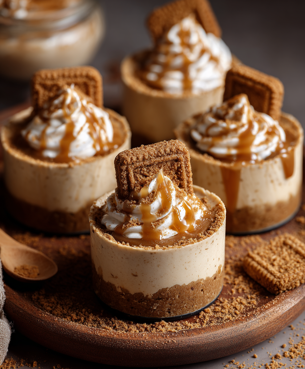 Biscoff Cheesecake Cups