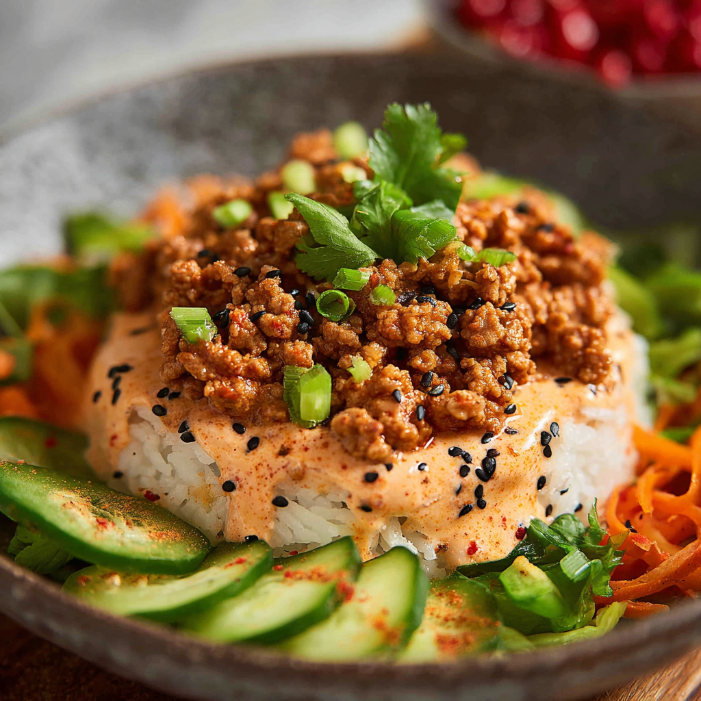 Ground Turkey Rice Bowls