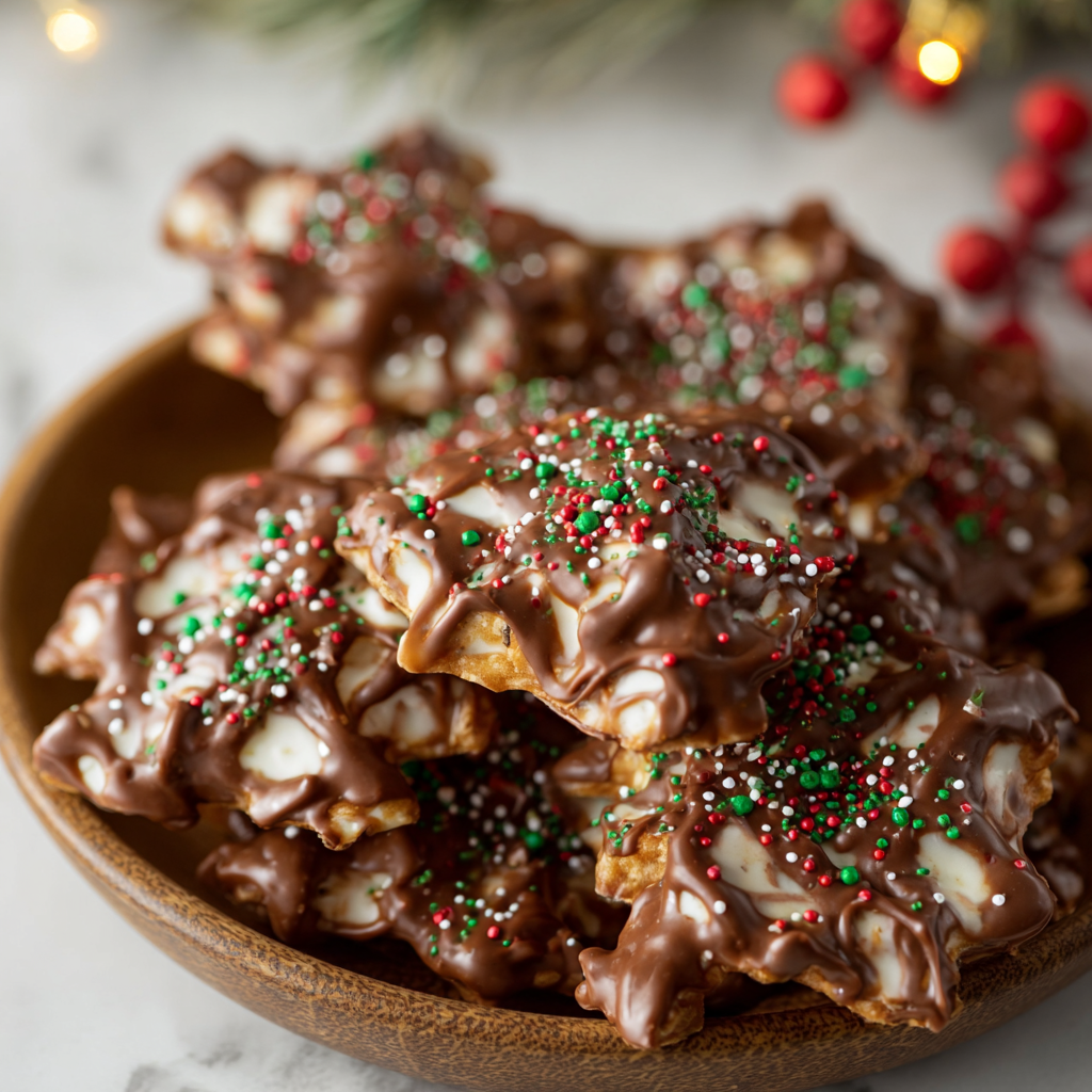 Crockpot Christmas Crack in slow cooker