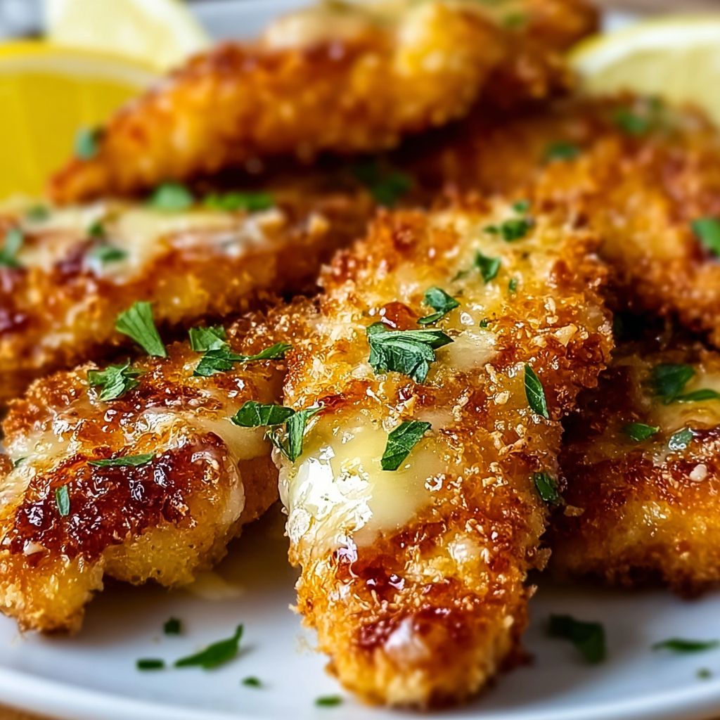 Irresistible Lemon Garlic Parmesan Chicken Tenders