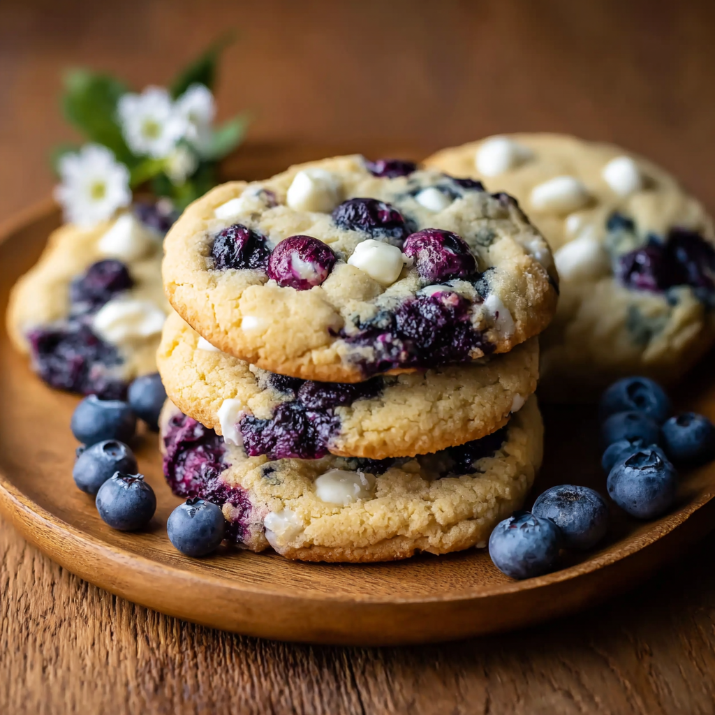 Blueberry Cheesecake Cookies