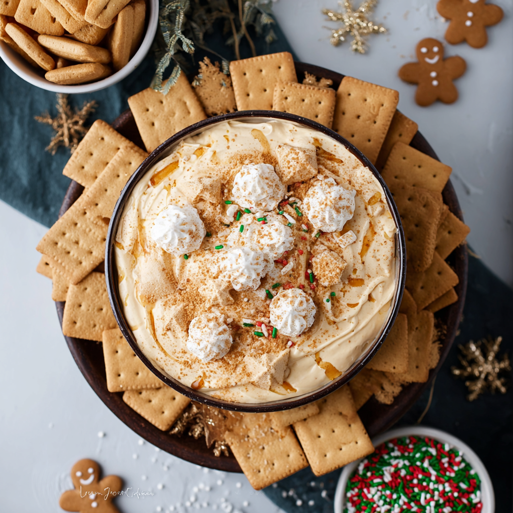 Gingerbread Cheesecake Dip