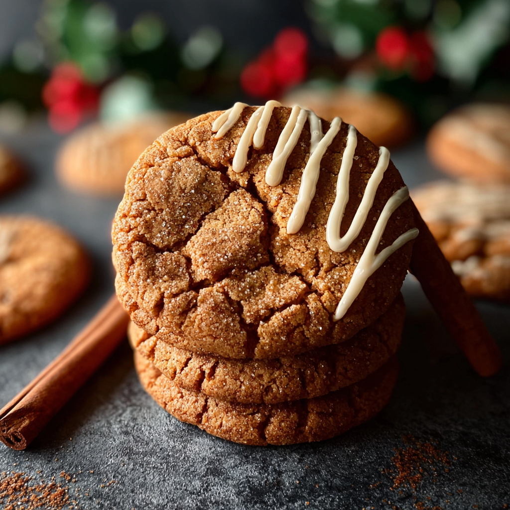 Cinnamon and Maple Chewy Cookies
