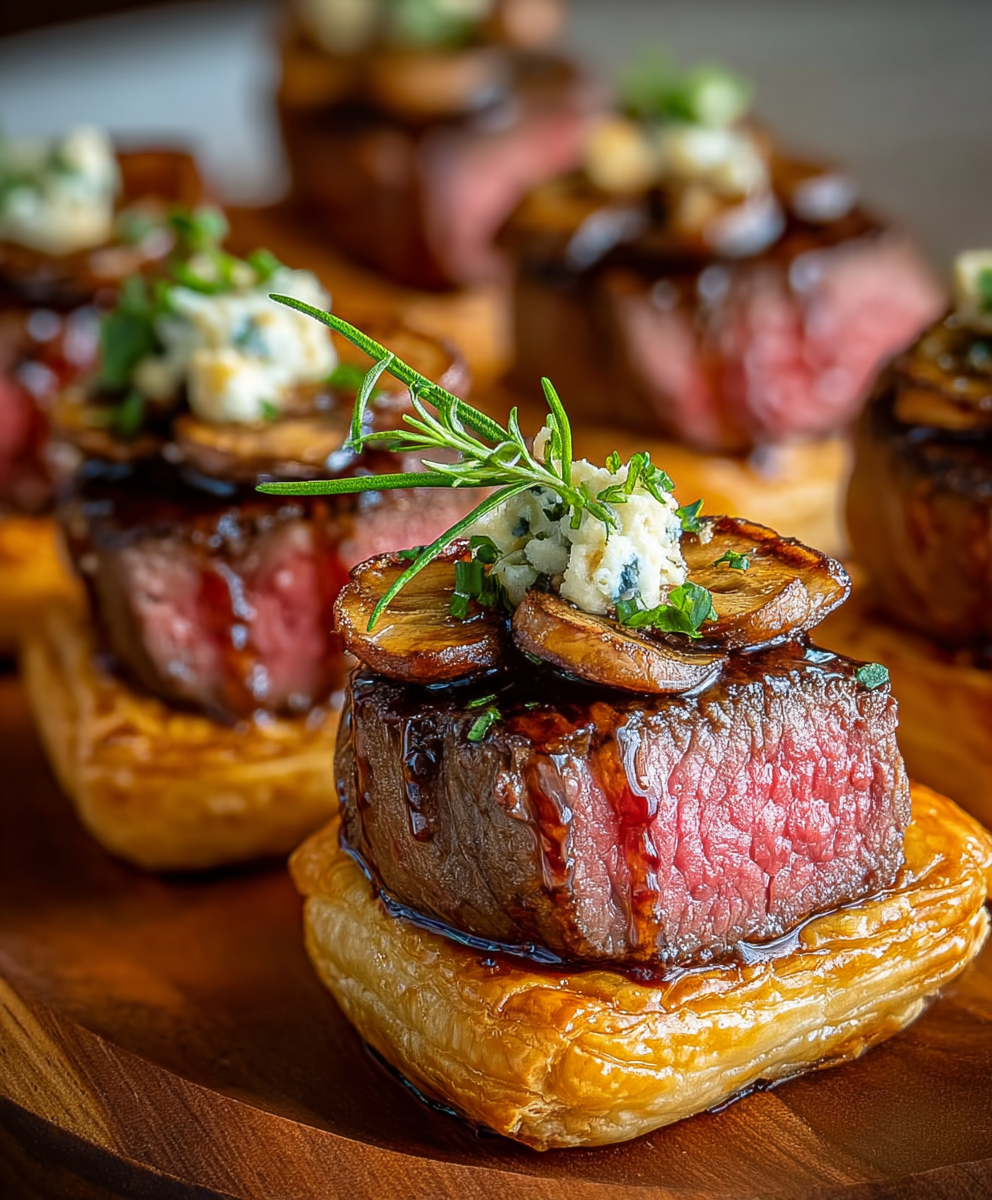 Mini Beef Wellington Bites