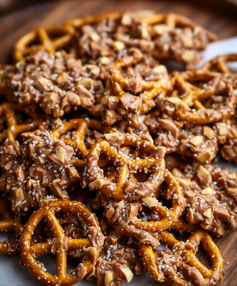 Butter Toffee Pretzels