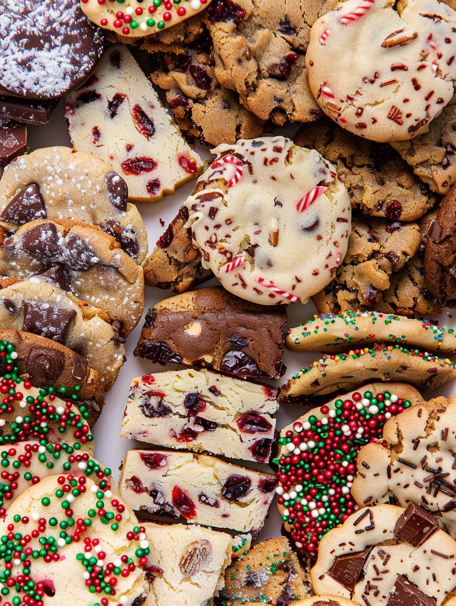 Christmas Slice & Bake Cookies (Holiday Cookie Box)