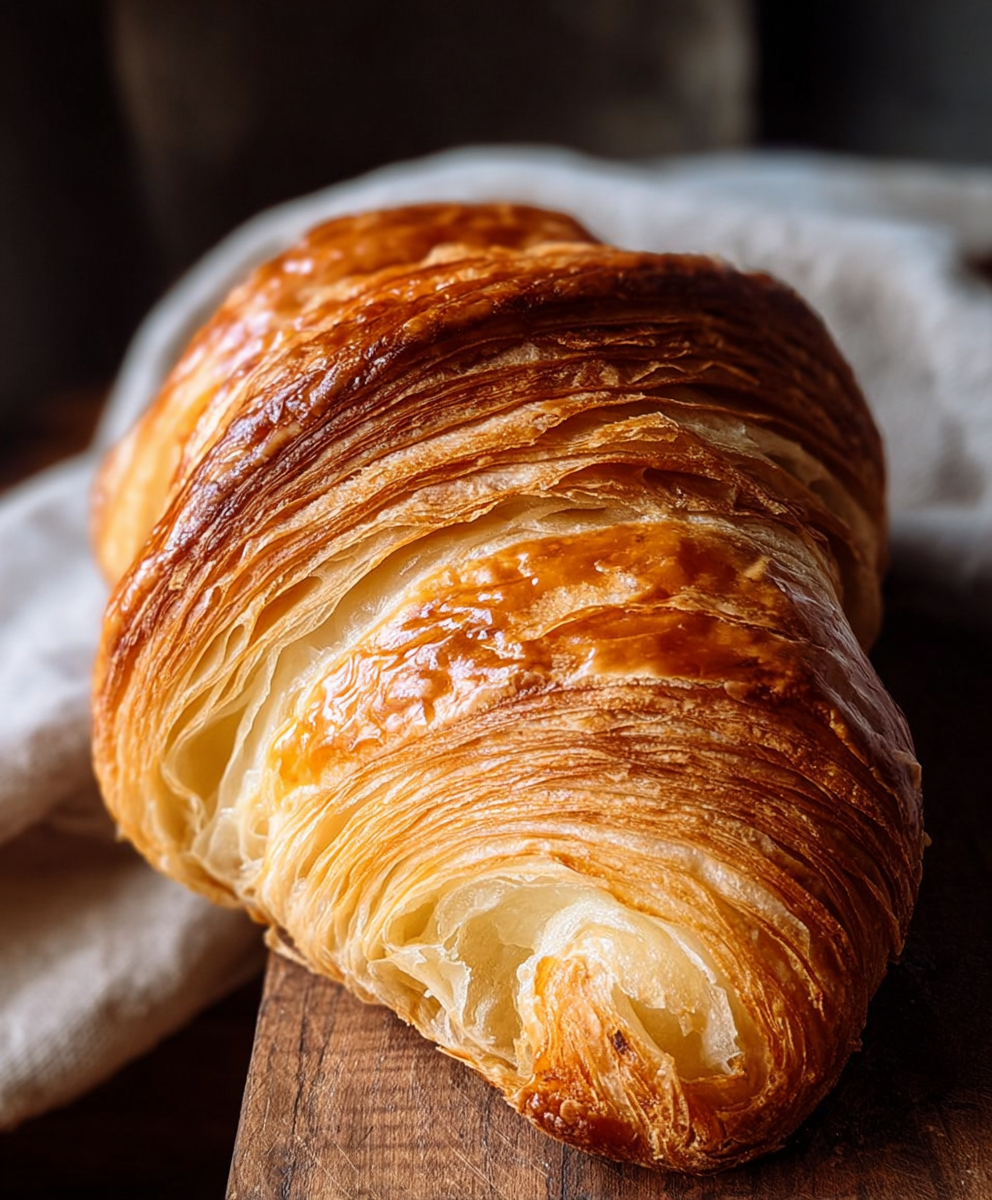 Buttery Croissant Bread
