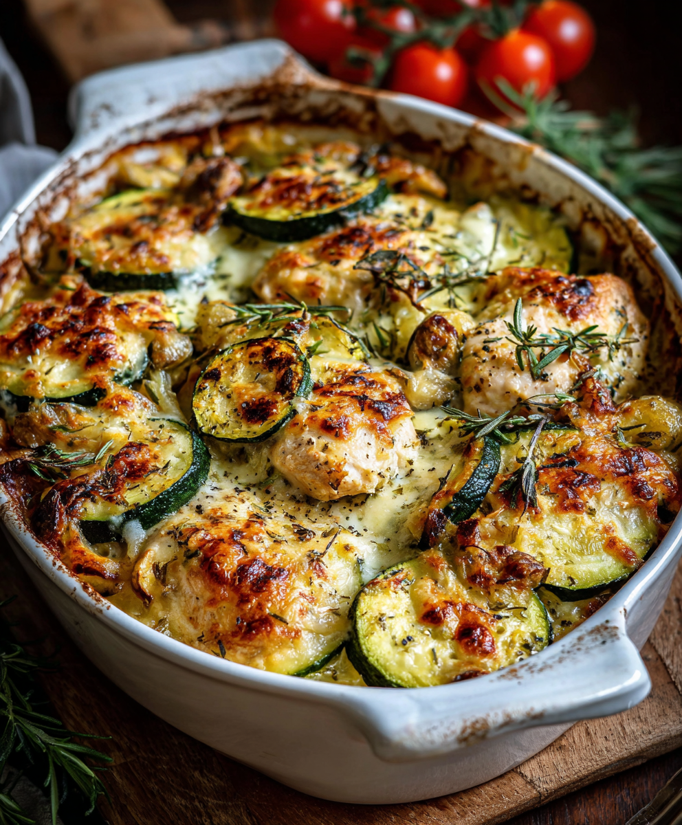 Chicken Zucchini Bake