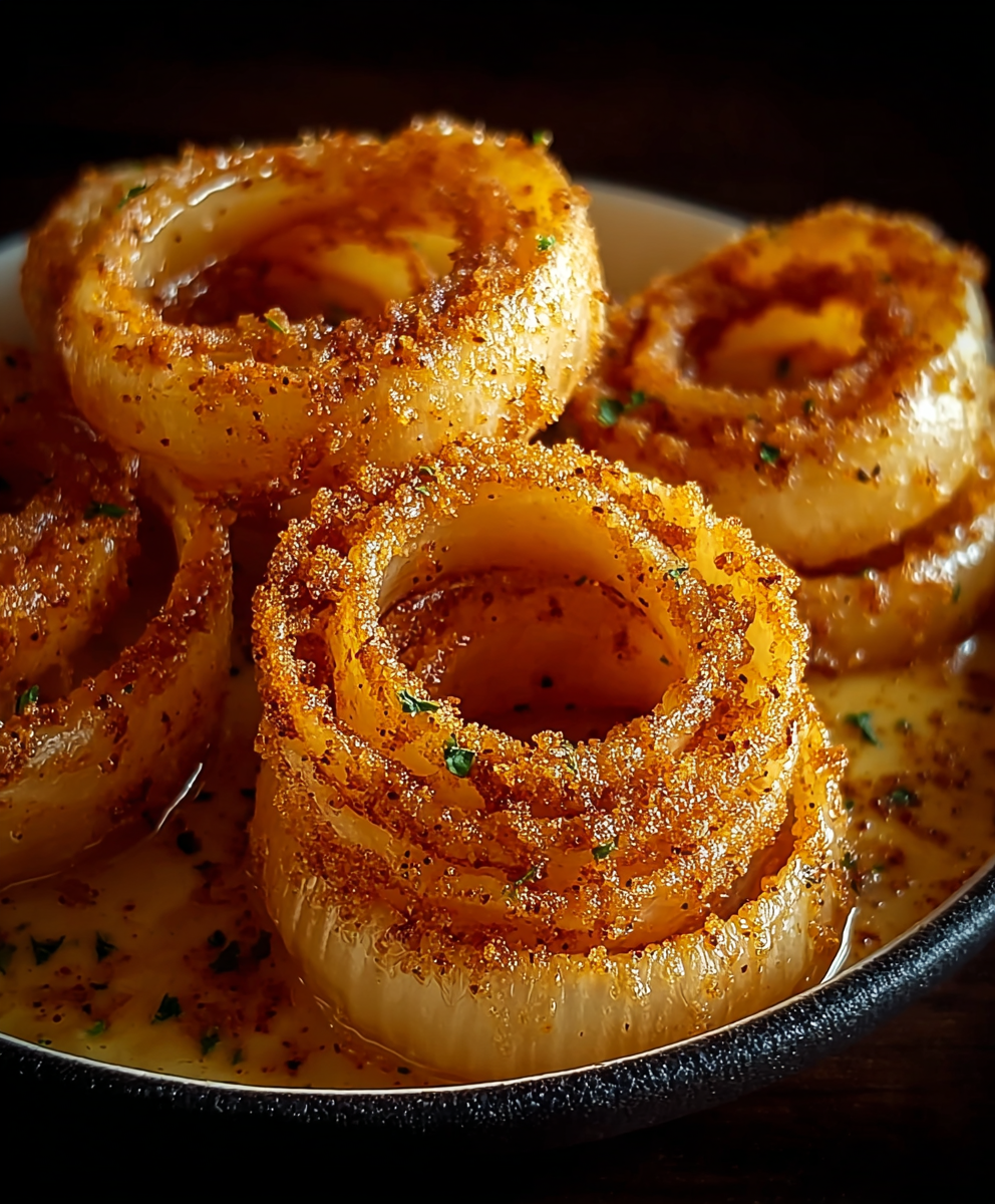 Tennessee Onions in baking dish