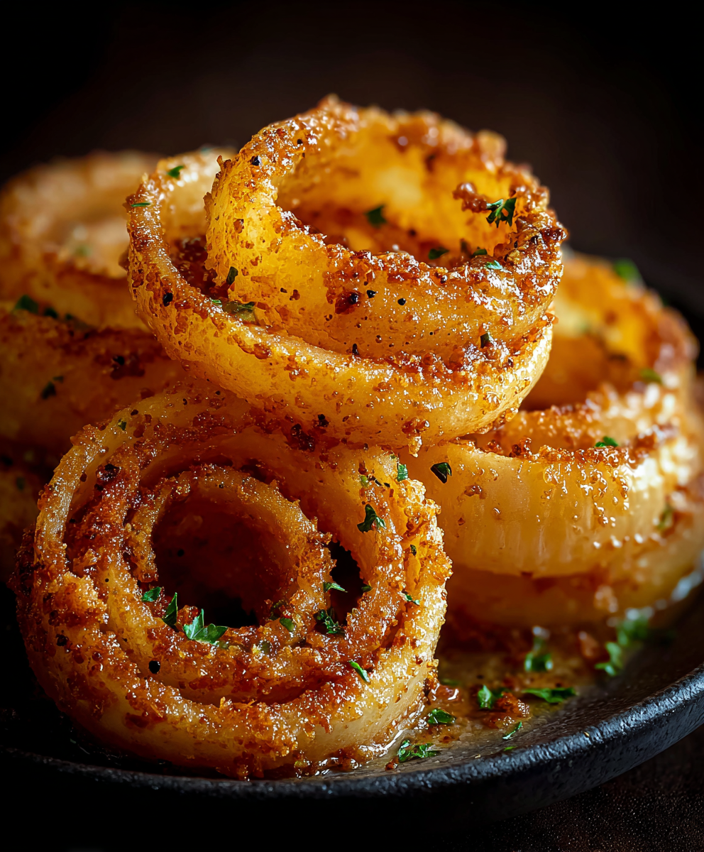 Slice of Tennessee Onions served