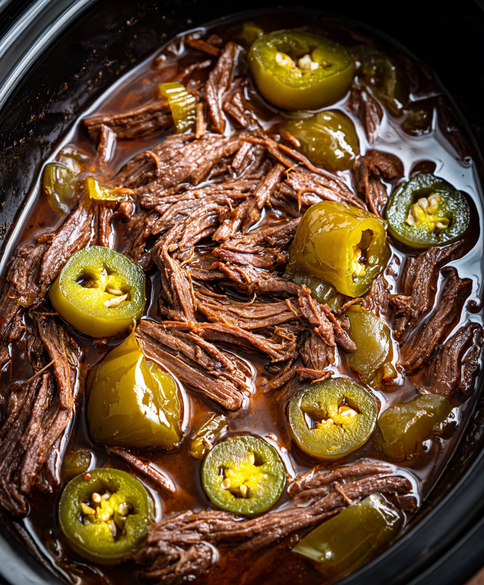 Mississippi roast in crockpot