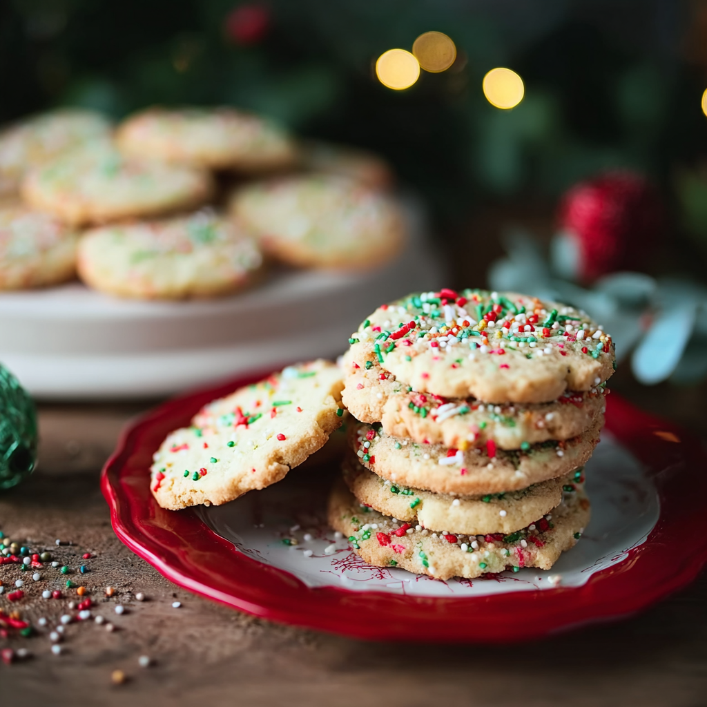 Baked slice and bake cookies cooling on rack