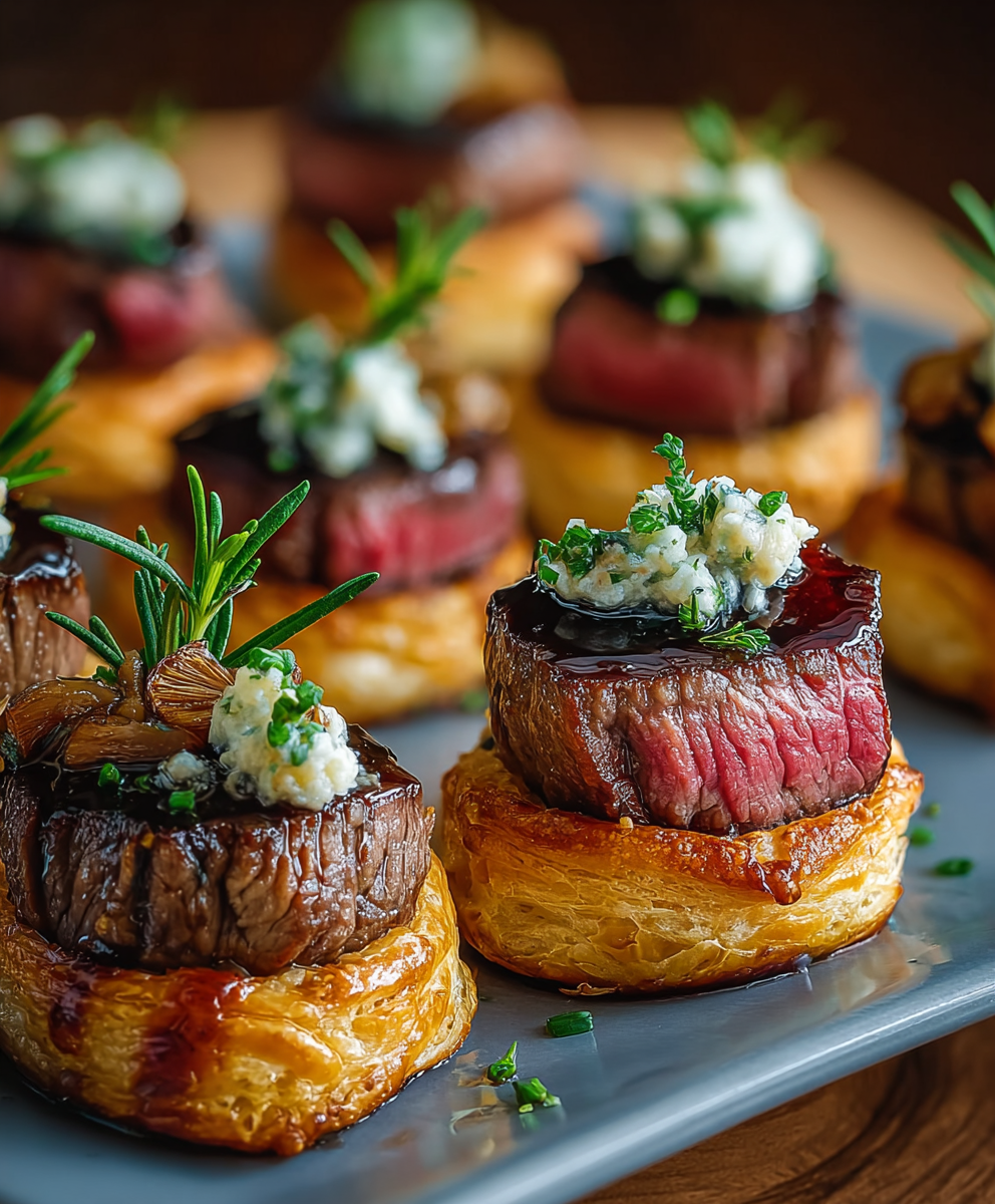 Mini Beef Wellington Bites