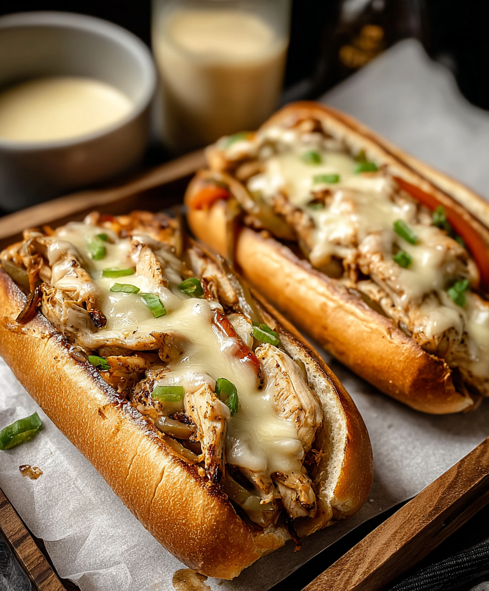 Chicken Philly Cheese Steaks